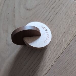 Lovevery Wooden Learning Toy - Brown and Cream
